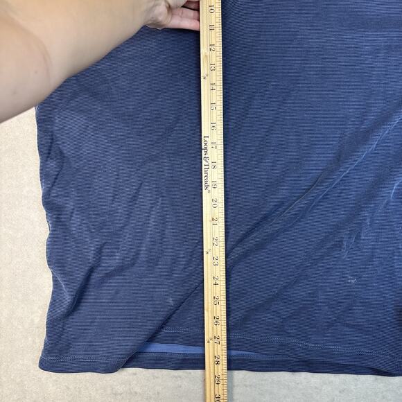 Tommy Bahama Polo Shirt Mens XL Navy Blue Short Sleeve Collared Logo Modal Blend - Picture 6 of 6